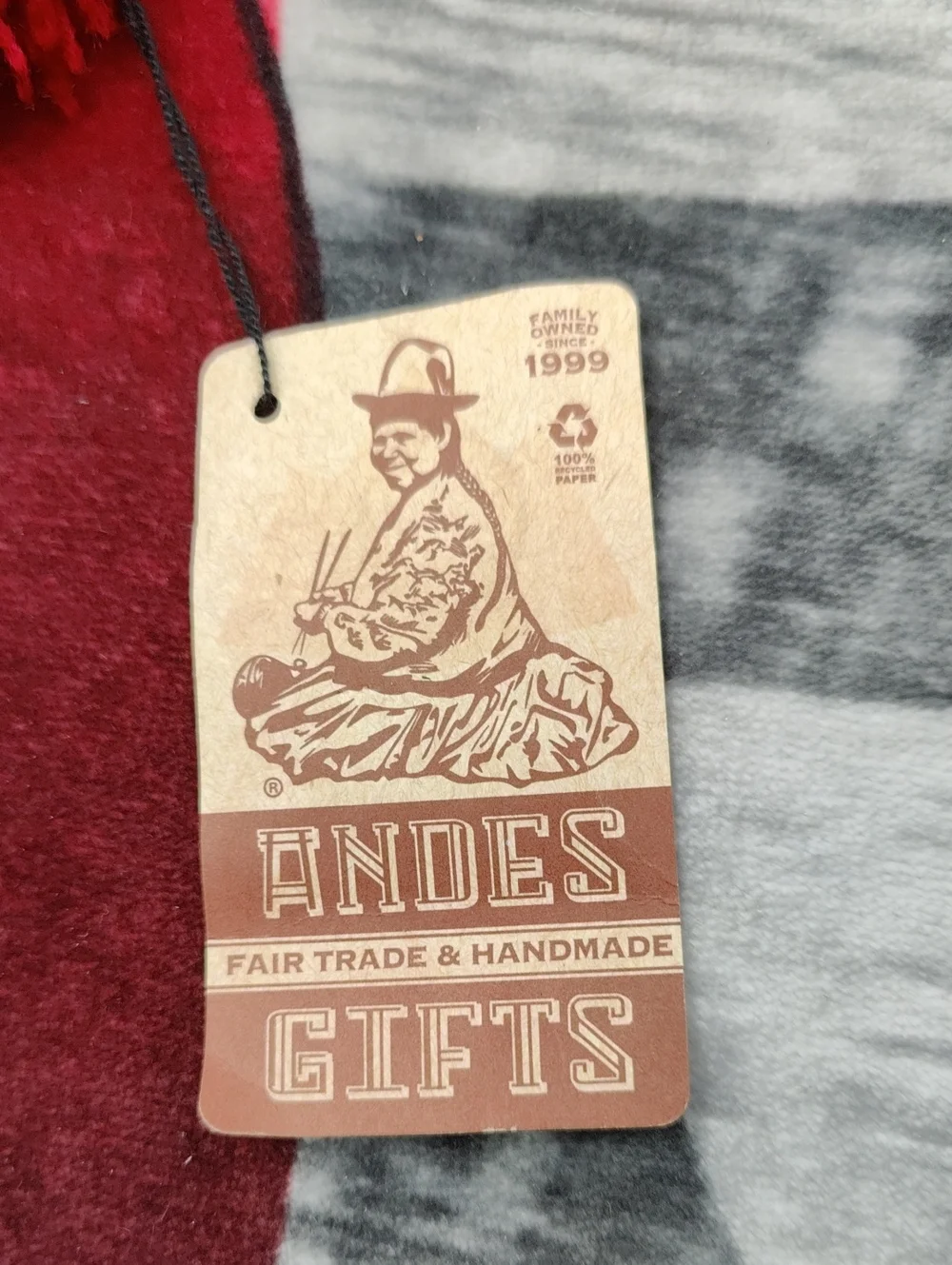 Andes Gifts tag this